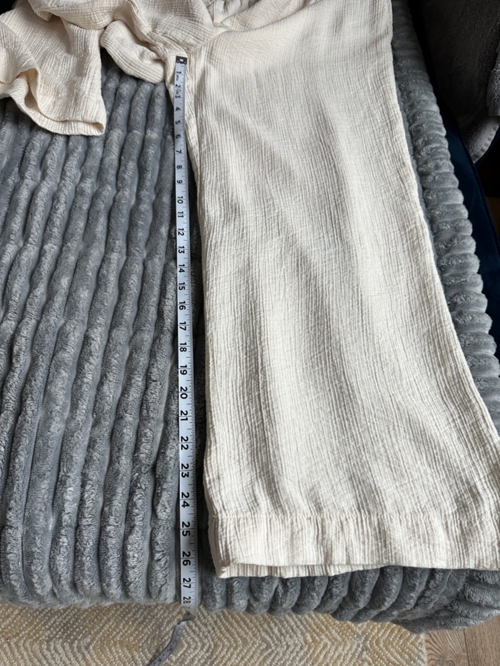 a new day Cream Sleeveless guaze Wide-Leg Jumpsuit - Picture 11 of 12